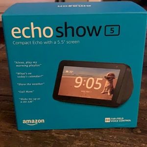 🔥New In Box🔥 Amazon ECHO SHOW 5 Unopened